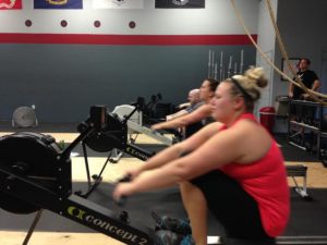 Rowing intervals!